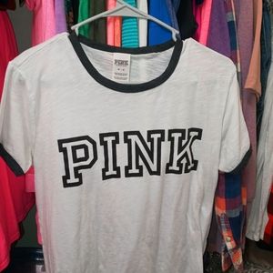 Vs pink tee